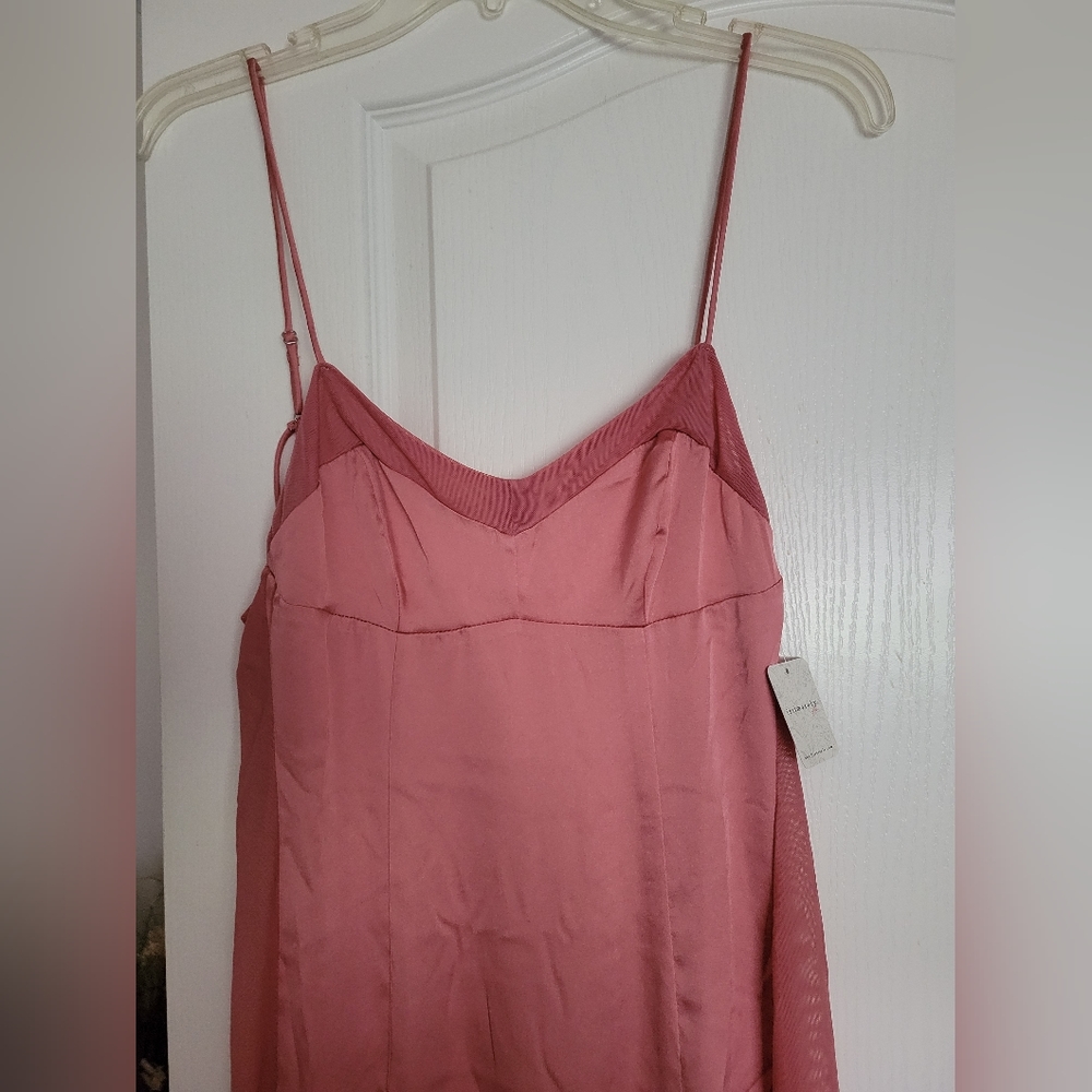 💐FREE PEOPLE CITY COOL MIDI SLIP DRESS SIZE S - Picture 7 of 8